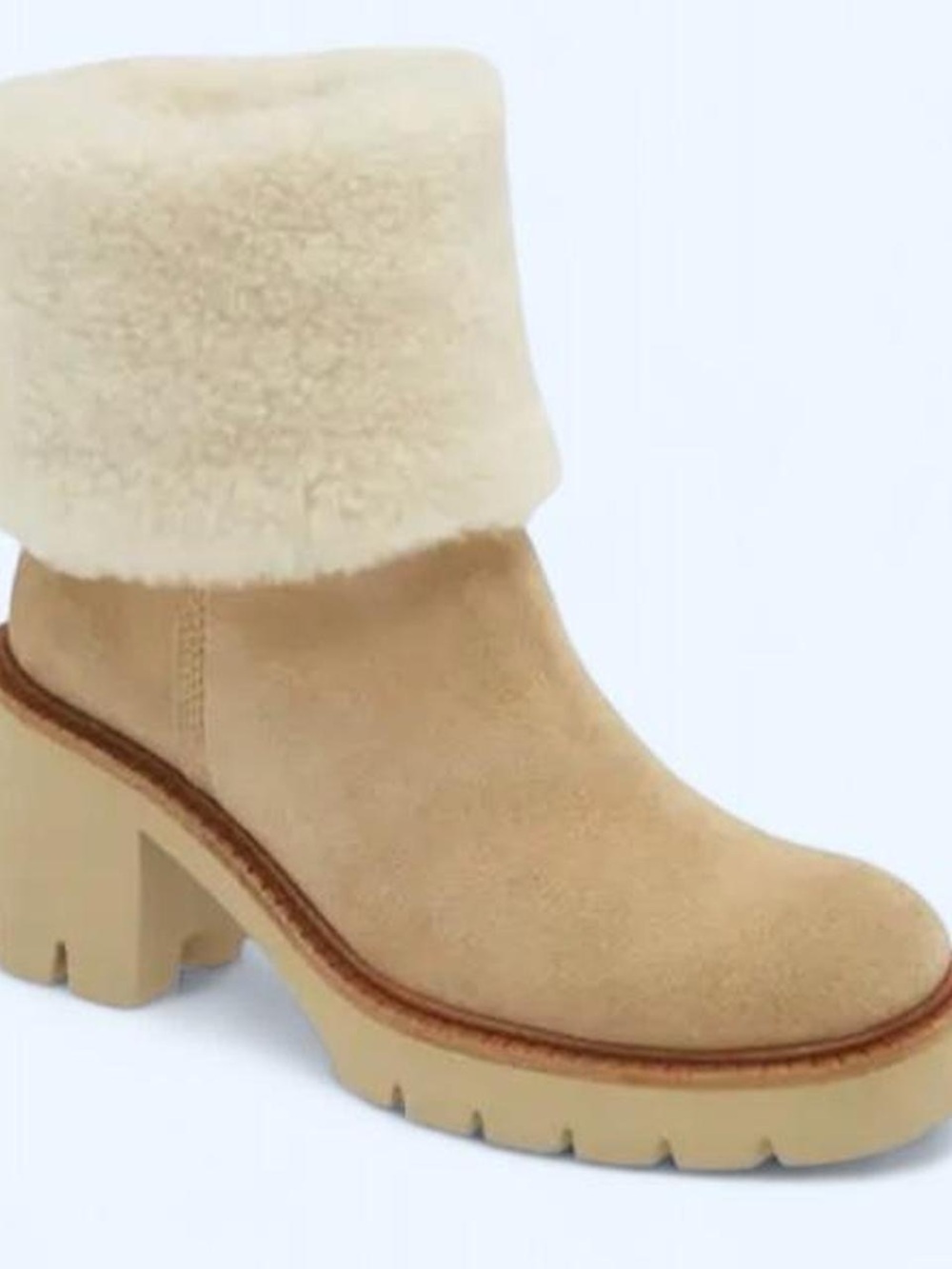 PEDRO GARCIA - ZARELA WOOL CUFF BOOTIE - 8.5